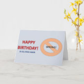 誕生日カード カード (黄色い花)