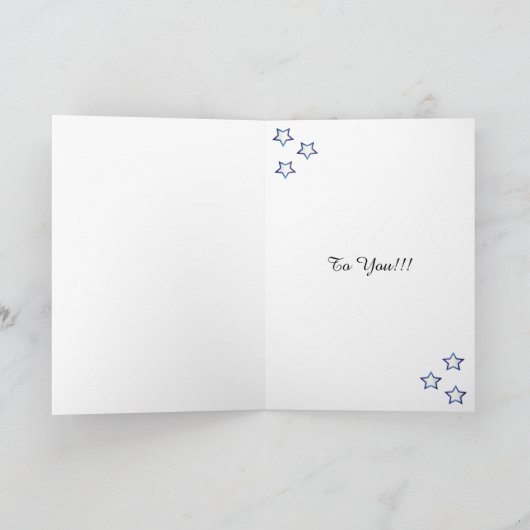 誕生日カード カード (内部)