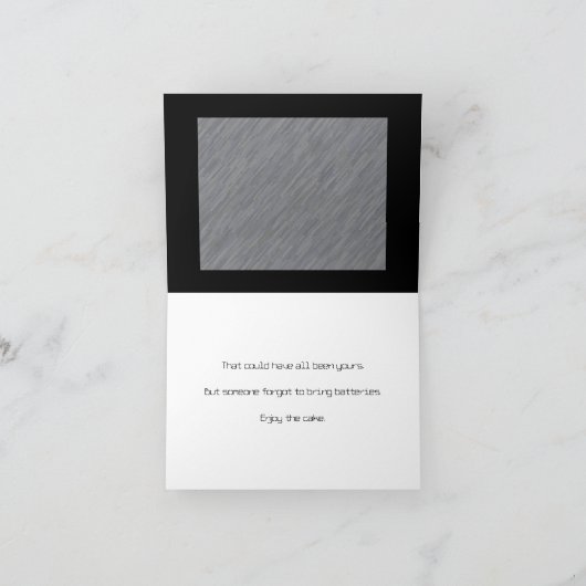 誕生日カード カード (内部)