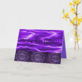 誕生日カード カード (黄色い花)