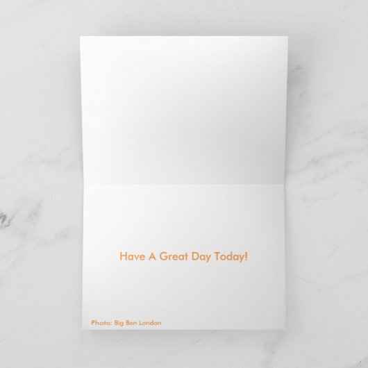 誕生日カード カード (内部)