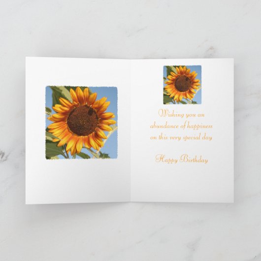 誕生日カード カード (内部)