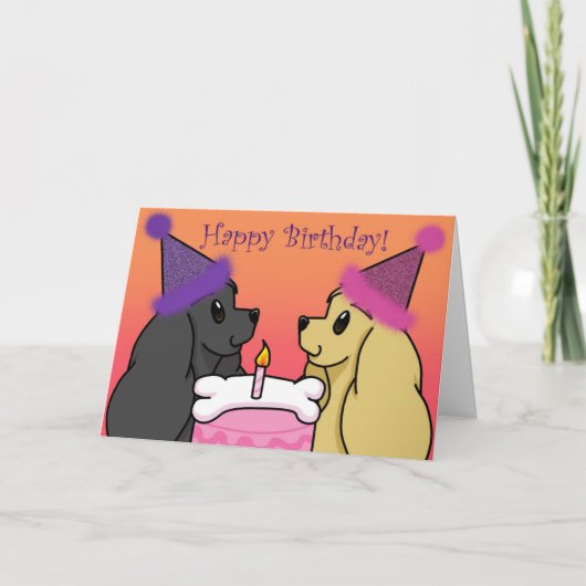 誕生日カード カード (正面)