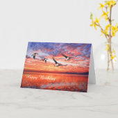 誕生日カード カード (黄色い花)