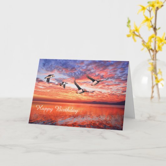 誕生日カード カード (黄色い花)