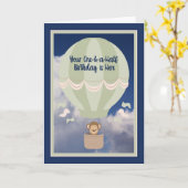 誕生日カード カード (黄色い花)