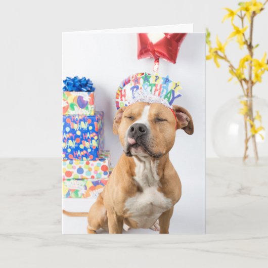 誕生日カード カード (黄色い花)