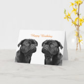 誕生日カード カード (黄色い花)