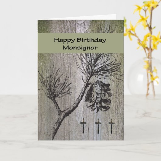 誕生日カード カード (黄色い花)