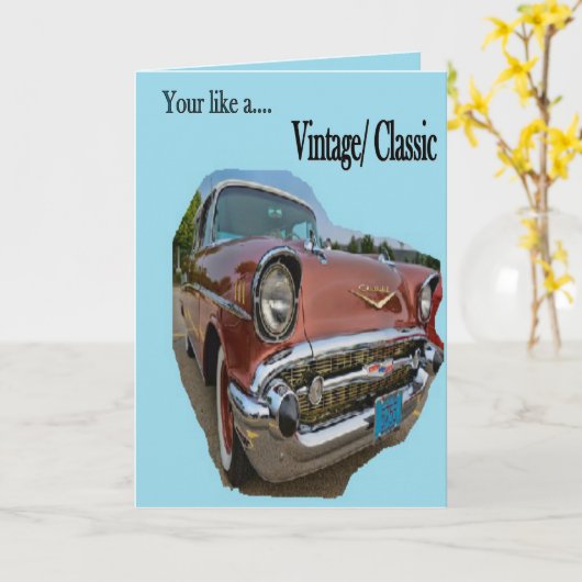 誕生日カード カード (黄色い花)