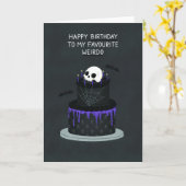 誕生日カード カード (黄色い花)