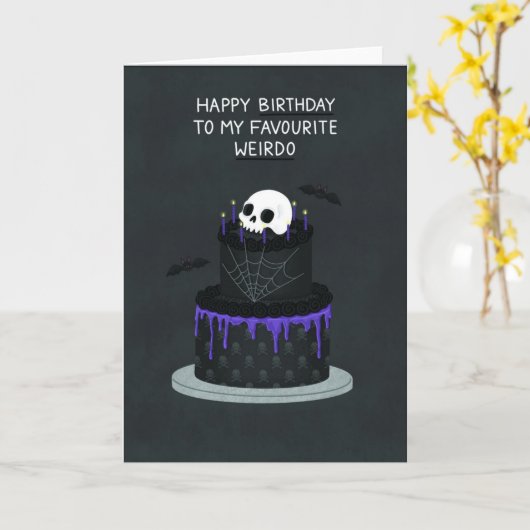 誕生日カード カード (黄色い花)