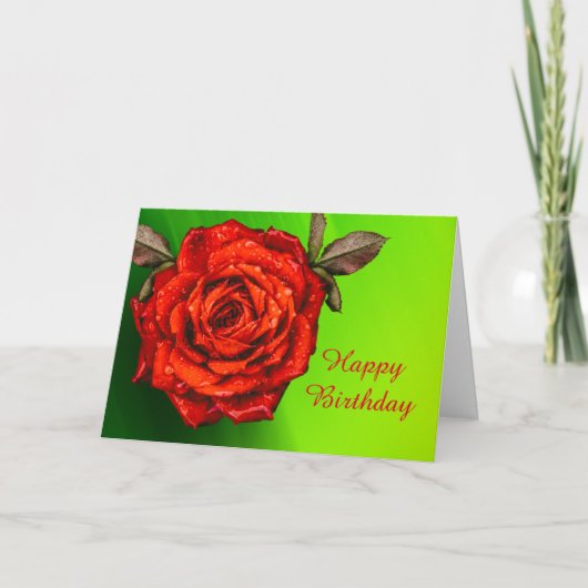 誕生日カード カード (正面)