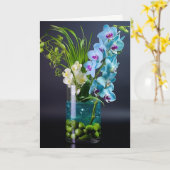 誕生日カード カード (黄色い花)