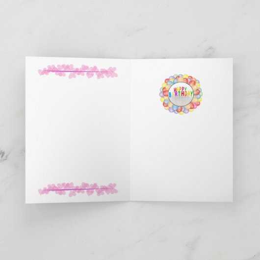 誕生日カード カード (内部)