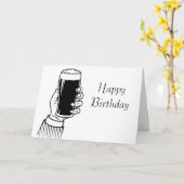 誕生日カード カード (黄色い花)