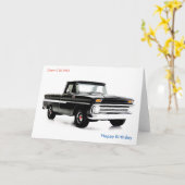 誕生日カード カード (黄色い花)