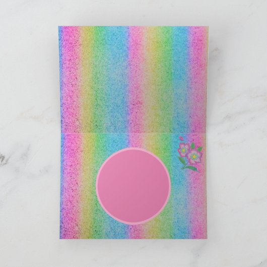 誕生日カード カード (内部)