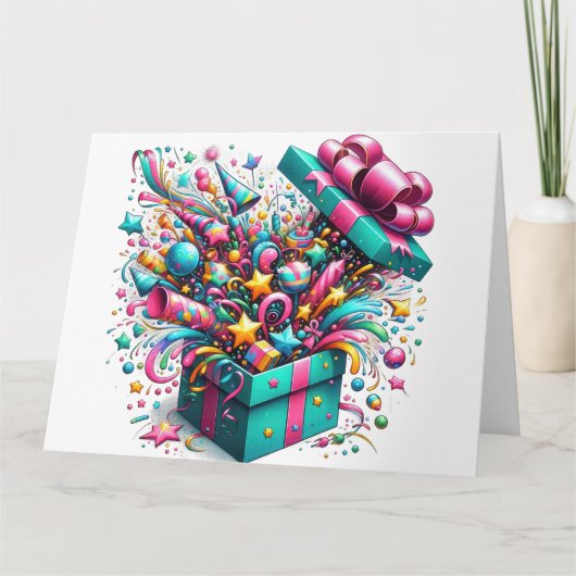 誕生日カード カード (正面)