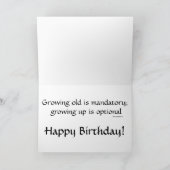 誕生日カード カード (内部)