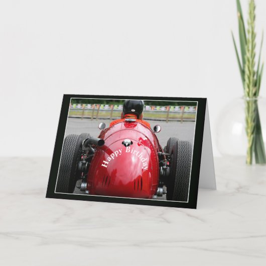 誕生日カード カード (正面)