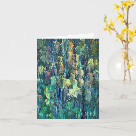 誕生日カード カード (黄色い花)