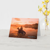 誕生日カード カード (黄色い花)