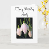 誕生日カード カード (黄色い花)