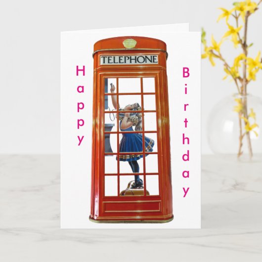 誕生日カード カード (黄色い花)