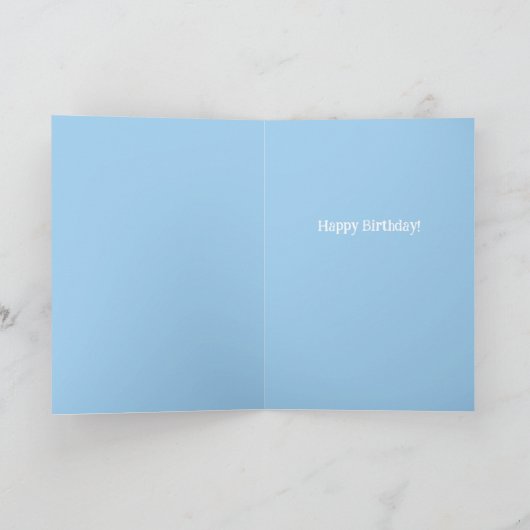 誕生日カード カード (内部)