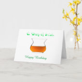 誕生日カード カード (黄色い花)