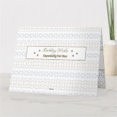 誕生日カード カード (裏面)