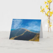 誕生日カード カード (黄色い花)