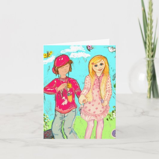 誕生日カード カード (正面)