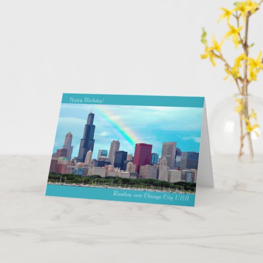 誕生日カード カード (黄色い花)