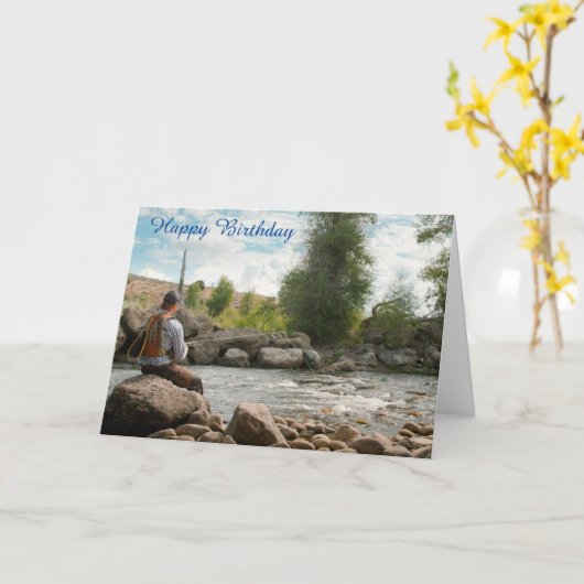 誕生日カード カード (黄色い花)