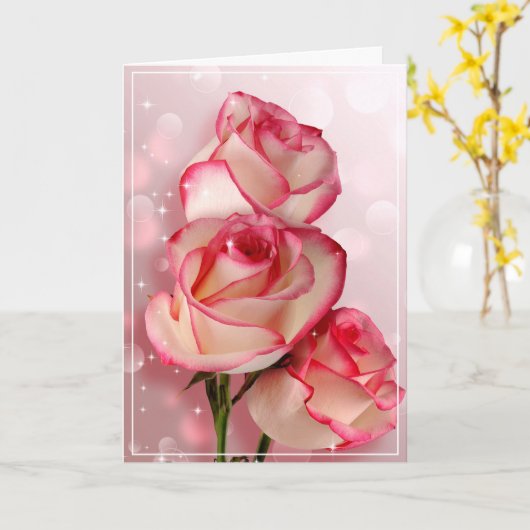 誕生日カード カード (黄色い花)