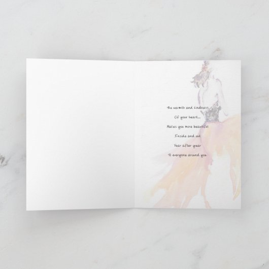 誕生日カード カード (内部)