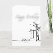 誕生日カード カード (裏面)