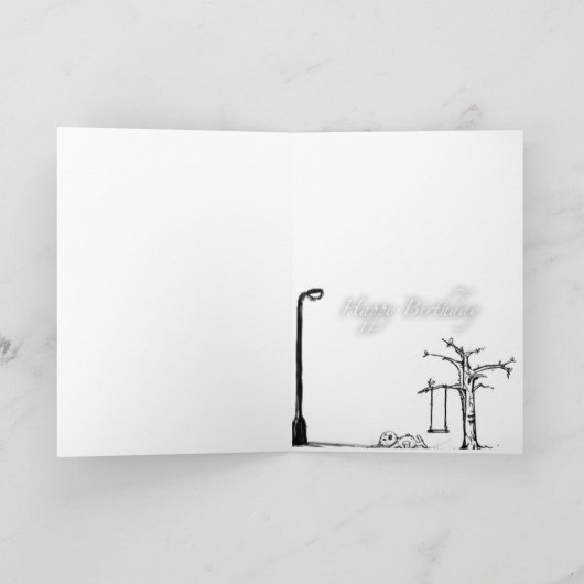 誕生日カード カード (内部)