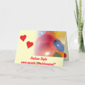 誕生日カード カード (裏面)