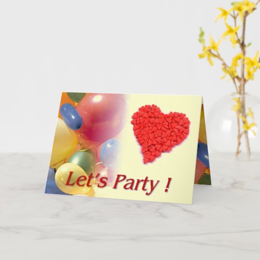 誕生日カード カード (黄色い花)