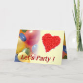 誕生日カード カード (正面)