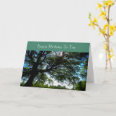 誕生日カード カード (黄色い花)