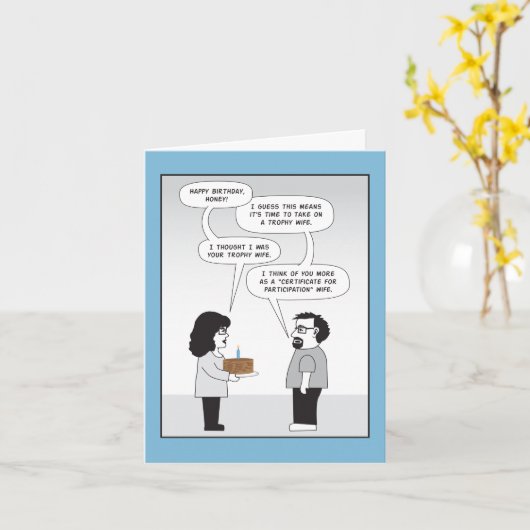 誕生日カード カード (黄色い花)