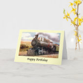 誕生日カード – 「ケイティフライヤー」 カード (黄色い花)