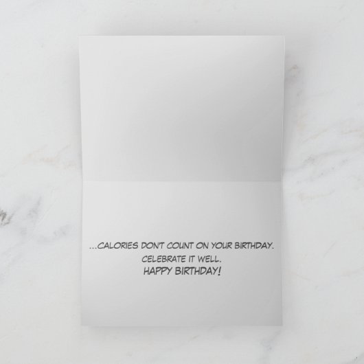 誕生日カード（コアラ） カード (内部)