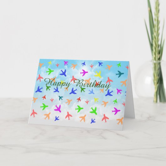 誕生日カード サンキューカード (正面)