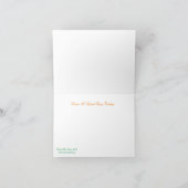 誕生日カード サンキューカード (内部)