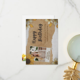 誕生日カード サンキューカード